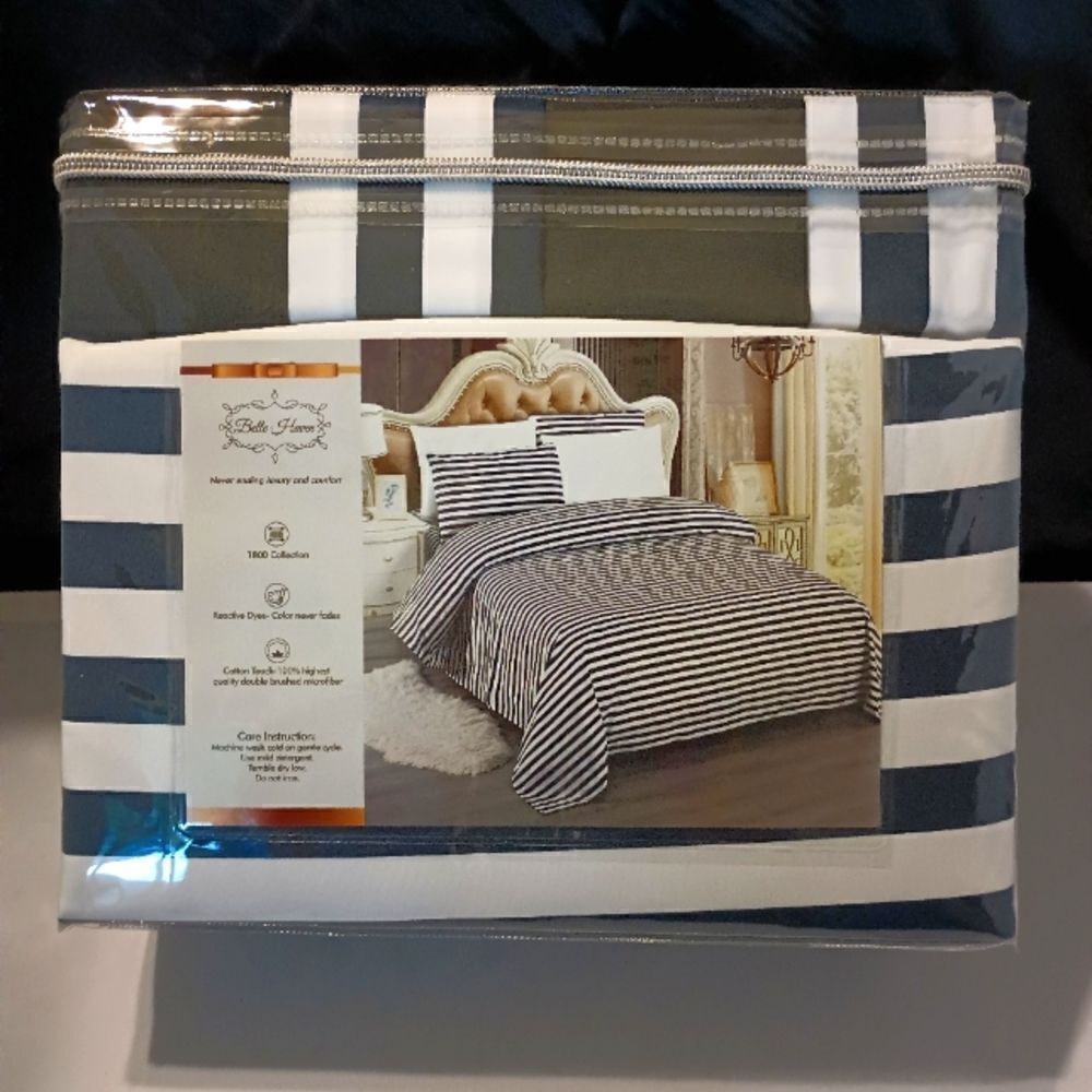 💯🔥Belle Haven KING SIZE 6-Piece 1800 Collection Sheets MSRP $149.99🔥🔥NEW W